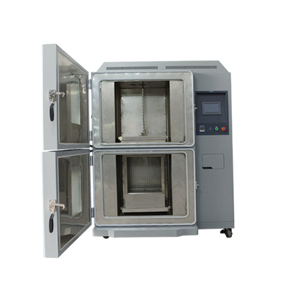 良い値段 304 スチール 急速熱ショック試験室 2 ゾーン IEC 60068-2-14 標準 オンライン